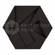 Hexagon MUOBHEX09 Black, 220*190*30 мм