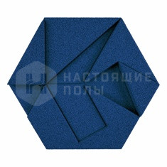Hexagon MUOBHEX14 Blue, 220*190*30 мм