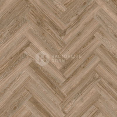 ПВХ плитка елочка клеевая Moduleo Roots Herringbone 22229HB Дуб Блэкджек, 632*158*2.5 мм