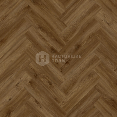 ПВХ плитка елочка клеевая Moduleo Roots Herringbone 58876HB Дуб Сьерра, 632*158*2.5 мм