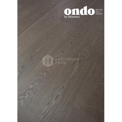 Паркетная доска Ondo by Admonter OND161 Дуб Kimi Premium брашированный под маслом, 2000*192*13 мм