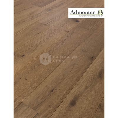Инженерная доска Admonter EI2300 02 Дуб Смоук Натура Ноблесс брашированный под маслом, 2000*180*10 мм