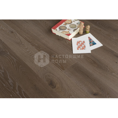 Инженерная доска Coswick коллекция Вековые традиции 1121-4505 Дуб Дымчатый топаз Таверн шелковое масло ультраматовое, 300-1845*107.95*12.7 мм