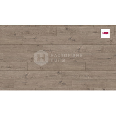 Ламинат Haro Tritty 100 Silent CT 533814 Дуб Портлэнд Серый однополосный, 1282*193*10 мм