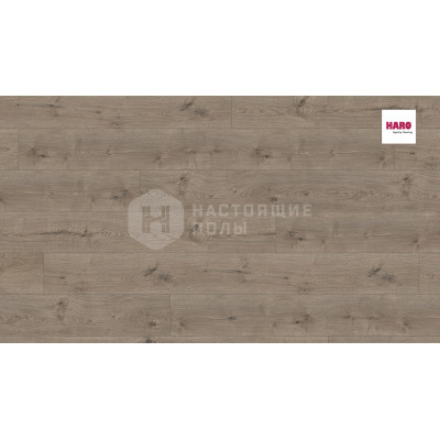 Ламинат Haro Tritty 100 Gran Via 4V Silent CT 533146 Дуб Портлэнд Серый однополосный, 2200*243*10 мм
