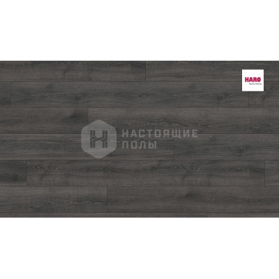 Ламинат Haro Tritty 100 Gran Via 4V Silent CT 534217 Дуб Контура Черный однополосная, 2200*243*10 мм