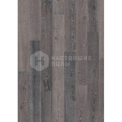Паркетная доска Karelia Urban Soul Дуб Promenade Grey однополосный 188 мм