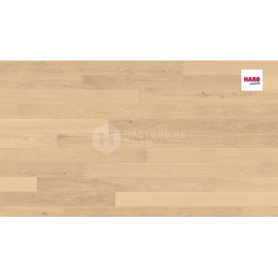 Инженерная доска Haro 536383 Дуб Инвизибл Маркант брашированный однополосный, 2200*180*10.5 мм