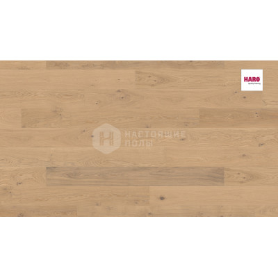 Паркетная доска Haro 4000 Plaza 537607 Дуб Пуро Белый Саваж брашированный однополосный, 2200*240*13.5 мм Паркетная доска Haro 4000 Plaza 537607 Дуб Пуро Белый Саваж брашированный однополосный, 2200*240*13.5 мм