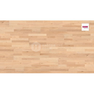 Паркетная доска Haro Parquet 4000 524406 Клен Канадский Фаворит трехполосный