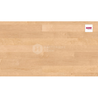 Паркетная доска Haro Parquet 4000 Strip 524916 Клен Канадский Маркант однополосный Паркетная доска Haro Parquet 4000 Strip 524916 Клен Канадский Маркант однополосный