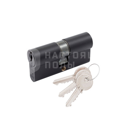 Цилиндр Cortellezzi Primo 52767 116/60 mm (25+10+25) NO ключ-ключ, черный