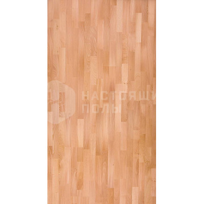 Паркетная доска Weitzer Parkett Charisma 15507 Бук пропаренный натур ProStrong трехполосная, 2245*193*14 мм