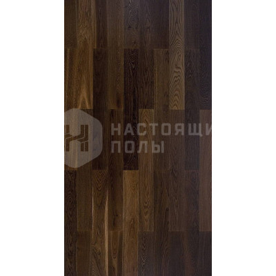 Паркетная доска Weitzer Parkett WP Charisma Дуб копченый оригинал ProActive+ двухполосная, 2245*193*14 мм