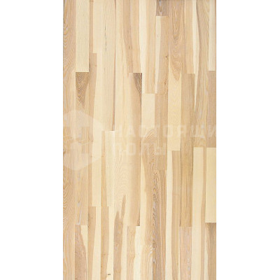 Паркетная доска Weitzer Parkett Charisma Ясень Айс натурель ProActive+ двухполосная, 2245*193*14 мм