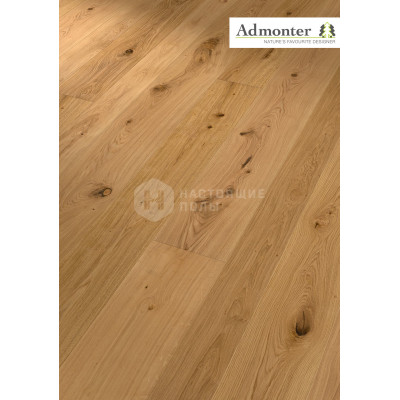 Инженерная доска Admonter EI182 18 Дуб Бэйсик шлифованный под маслом, 2000*240*15 мм