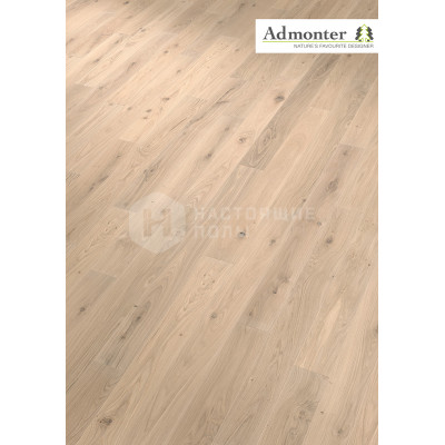 Инженерная доска Admonter EI122 17 Дуб Белый Бэйсик шлифованный под маслом, 2000*240*15 мм