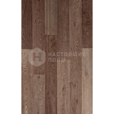 Инженерная доска Listone Giordano Heritage Atelier Filigrana Дуб Montesiepi 1185 брашированный под ультраматовым лаком, 1500-1800*90*12.5 мм