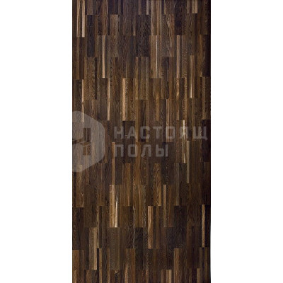 Индустриальный инженерный паркет Weitzer Parkett WP Strip 28256 Дуб Мореный Селект брашированный, масло ProVital, 360*108*11 мм