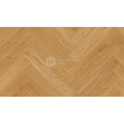 Паркет английская елочка Weitzer Parkett WP 475 63759 Дуб натур брашированный, масло ProVital, 750*125*12.2 мм