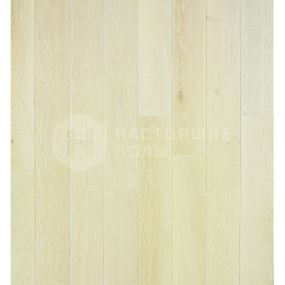 Паркетная доска BerryAlloc Noble N3CYBP Дуб Полярный белый Mainor под лаком однополосный, 1180*164*14 мм