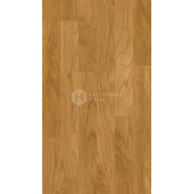 Шпонированная паркетная доска Kaindl TP0AN0 Тик Моназ однопослоный под матовым лаком, 1383*159*8.5 мм