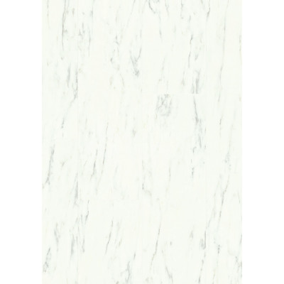 Инженерная виниловая доска Quick-Step Livyn Ambient Rigid Click RAMCL40136 Мрамор Каррарский Белый