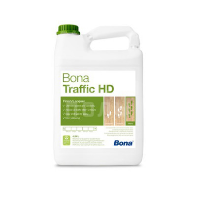 Паркетный лак на водной основе двухкомпонентный Bona Traffic HD матовый (4.95 л)