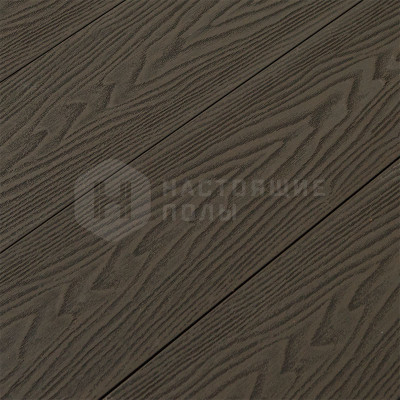 Террасная доска из ДПК CM Decking Natur Венге, шовная пустотелая двухсторонняя, 3000*135*25 мм