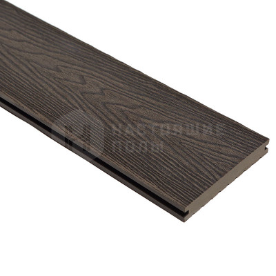 Террасная доска из ДПК CM Decking Solid Vintage Венге, шовная полнотелая двухсторонняя, 4000*140*20 мм