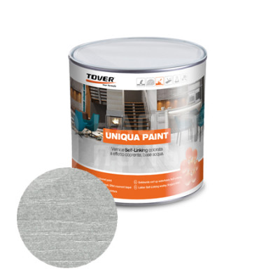 Тонировка для паркета Tover Uniqua Paint серебро (2.5л)
