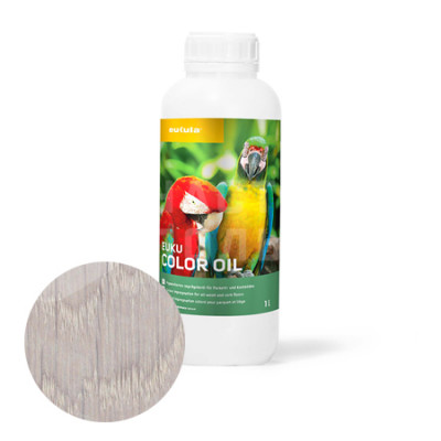 Паркетное масло цветное Eukula 0169000100 Euku color oil FS снег (1л)