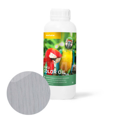 Паркетное масло цветное Eukula 0169002200 Euku color oil FS светло-серый (1л)