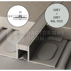 Cerfix Projoint Dil NL grey+grey 12.5 мм RAL 7035