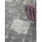 Ковровая плитка Bloq Textured Negative 972 Fog, 500*500*7.4 мм