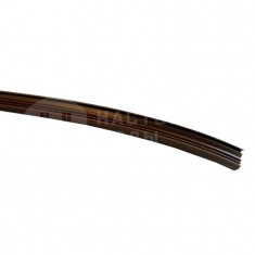 Резиновая вставка для террасной доски 200*42 мм, коричневая, 100 м