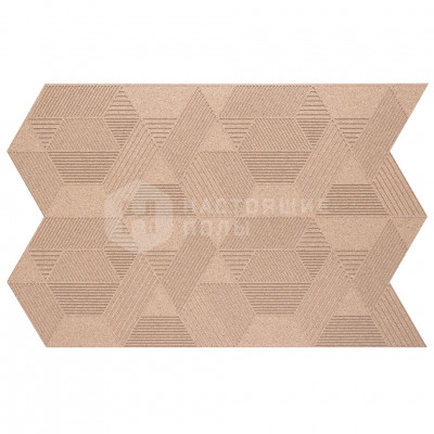 Декоративные панели Muratto Organic Blocks Geometric MUOBGEO01 Ivory, 630*396*7 мм