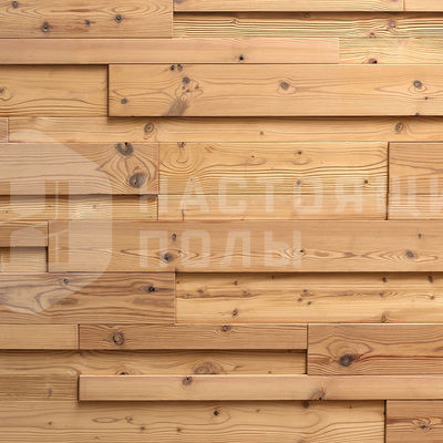 Потолочно-стеновые панели с 3D эффектом Mareiner Holz Irregolare Ель термообработанная Gran Paradiso брашированная, 1100/550*122/61*27/19 мм