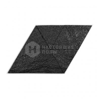 Декоративные панели Muratto Korkstone Triangle MUKSTSSB1 Sandstone Black, 300*150*7-13 мм