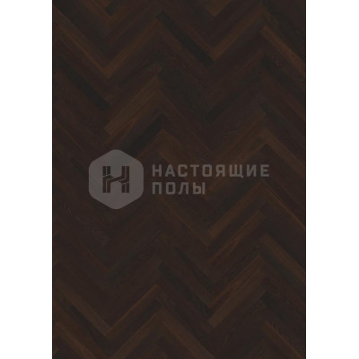 Паркет елочка Kahrs Studio 111PABEK0CKE050 Дуб Копченый, селекция AB, матовый лак, 490*70*11 мм