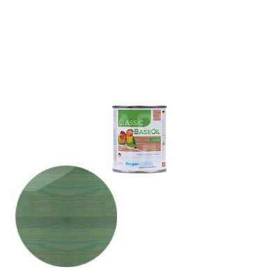 Масло натуральное цветное Berger Classic BaseOil Color пастельно-бирюзовый (0.125 л)