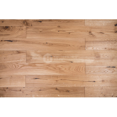 Инженерная доска Legend Дуб Светлое масло Character брашированный однополосный под маслом, 1400-2800*300*16 мм