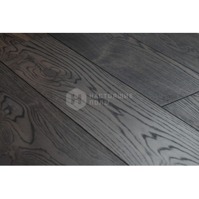 Инженерная доска Legend Дуб Грей Character однополосный под лаком, 1400-2800*300*16 мм