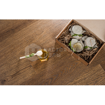 Инженерная доска Legend Дуб Венеция Character однополосный под лаком, 1400-2800*300*16 мм