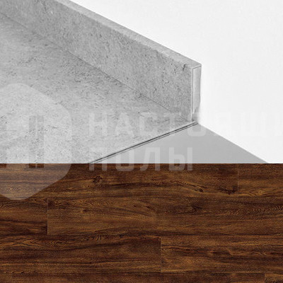 Плинтус для ПВХ плитки IVC Moduleo 24570 Дуб Монреаль, 2400*60*12.5 мм