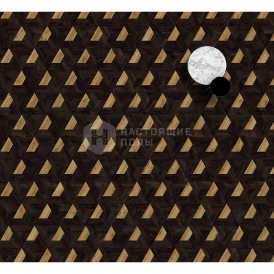 ПВХ плитка клеевая Moduleo Moods 364 Vortex 54991 Дуб Кантри + 58346 Дуб Сьерра