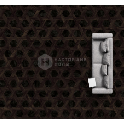 ПВХ плитка клеевая Moduleo Moods 266 Wicker 54991 Дуб Кантри + 70998 Шифер Мустанг