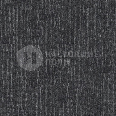 Ковровая плитка Interface Works Balance 4283001 Coal, 1000*250*6.7 мм