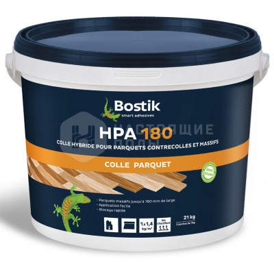 Паркетный клей Bostik HPA 180 силановый высокоэластичный (21 кг)
