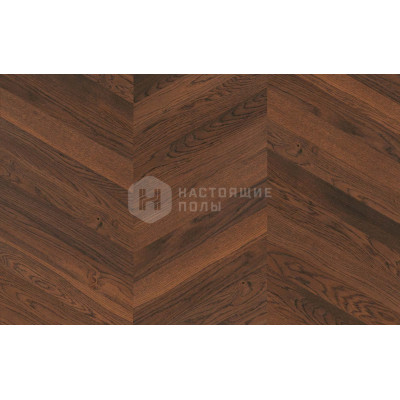 Паркет французская елочка Listone Giordano Michelangelo Listone 140 Дуб Tamarindo Fibramix под матовым лаком Naturplus2, 835*140*12.5 мм